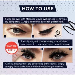Absolute NY: Magnetic Lash & Liner Set -Wig Care Shop absolute new york eyelashes absolute ny magnetic lash liner set 16429459996758