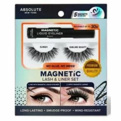 Absolute NY: Magnetic Lash & Liner Set -Wig Care Shop absolute new york eyelashes elmg02 absolute ny magnetic lash liner set elmg01 28460721733718