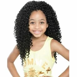 Afri-Naptural Kids Crochet Water Wave (KC02) -Wig Care Shop afri naptural crochet hair 1 afri naptural kids crochet water wave 680762408976
