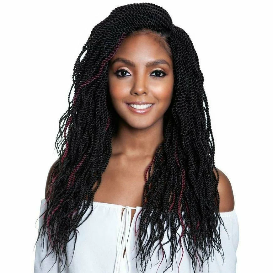 Afri-Naptural: 3X Pre-Stretched Wavy Senegal Twist 18” (SB305)- FINAL SALE Afri-Naptural: 3X Pre-Stretched Wavy Senegal Twist 18” (SB305)- FINAL SALE -Wig Care Shop afri naptural crochet hair 1 jet black afri naptural 3x pre stretched wavy senegal twist 18 11213074006102