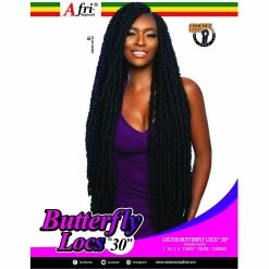 Afri-Naptural: Butterfly Locs 30" Crochet Braid (LOC105)