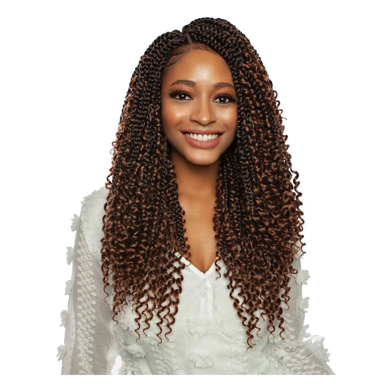 Afri-Naptural: 3X BOHO BOX BRAID 18" (BOX312) Afri-Naptural: 3X BOHO BOX BRAID 18" (BOX312) -Wig Care Shop afri naptural crochet hair afri naptural 3x boho box braid 18 box312 31658836656214