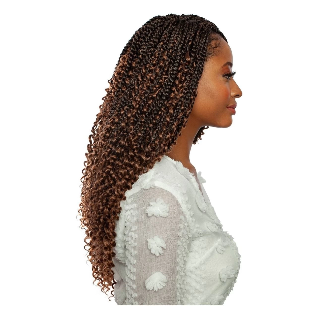 Afri-Naptural: 3X BOHO BOX BRAID 18" (BOX312) Afri-Naptural: 3X BOHO BOX BRAID 18" (BOX312) -Wig Care Shop afri naptural crochet hair afri naptural 3x boho box braid 18 box312 31658837966934