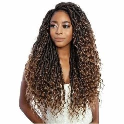 Afri-Naptural: 3X Boho Goddess Locs 20" (LOC311) - FINAL SALE -Wig Care Shop afri naptural crochet hair afri naptural 3x boho goddess locs 20 loc311 15168710803542