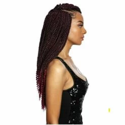 Afri-Naptural: 3X Coily Ends Box Braid 18" (BOX307) -Wig Care Shop afri naptural crochet hair afri naptural 3x coily ends box braid 18 box307 final sale 29718334734422