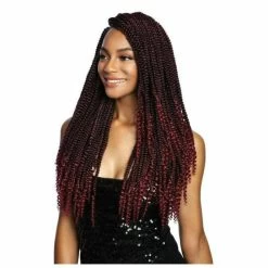 Afri-Naptural: 3X Coily Ends Box Braid 18" (BOX307)