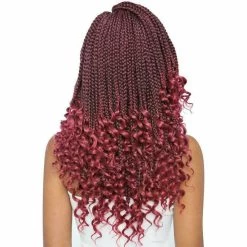 Afri-Naptural: 3X Curly Ends Box Braid 14" (BOX 301) - FINAL SALE -Wig Care Shop afri naptural crochet hair afri naptural 3x curly ends box braid 14 box 301 final sale 30279849574486
