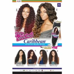 Afri-Naptural: Caribbean Bundle Pre-Stretched Amazon Wave 18" (CBP03) - FINAL SALE -Wig Care Shop afri naptural crochet hair afri naptural caribbean bundle pre stretched amazon wave 18 cbp03 28749542129750