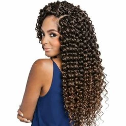 Afri-Naptural: Caribbean Pre-Stretched Water Fall 18" (CBP05) -Wig Care Shop afri naptural crochet hair afri naptural caribbean pre stretched water fall 18 cbp05 11213542293590