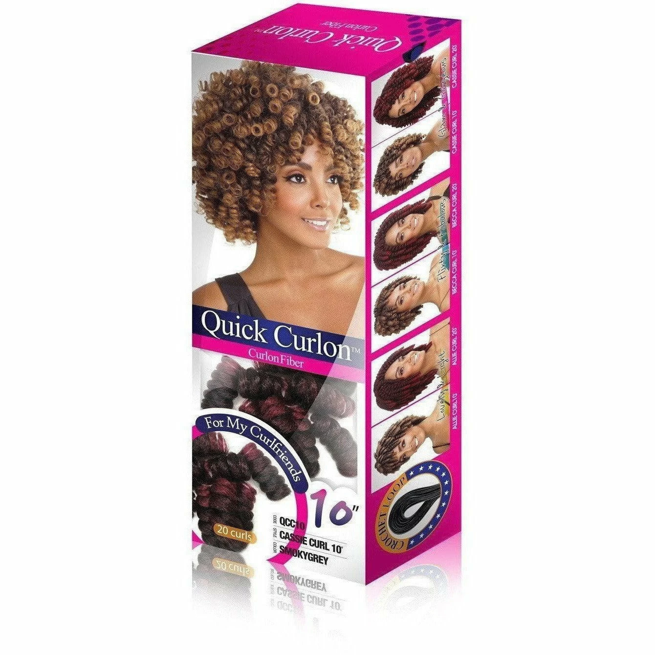 Afri-Naptural® Quick Curlon CASSIE CURL 10” (QCC10) - FINAL SALE Afri-Naptural® Quick Curlon CASSIE CURL 10” (QCC10) - FINAL SALE -Wig Care Shop afri naptural crochet hair afri naptural quick curlon cassie curl 10 qcc10 28782700036182