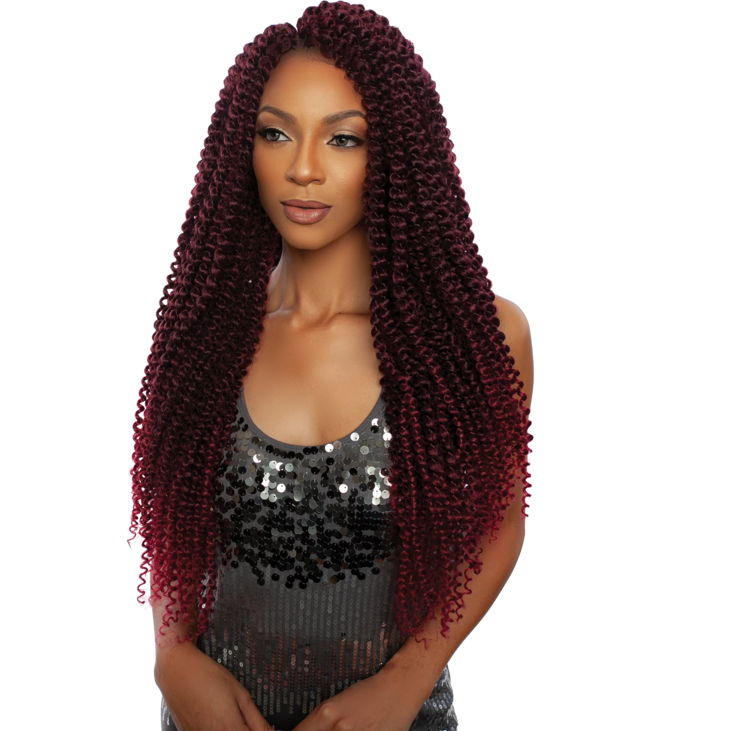 Afri-Naptural: 3X Caribbean Spring Curl 22" (CB3P2204) Afri-Naptural: 3X Caribbean Spring Curl 22" (CB3P2204) -Wig Care Shop afri naptural crochet hair t1b burg afri naptural 3x caribbean spring curl 22 cb3p2204 28198617022550