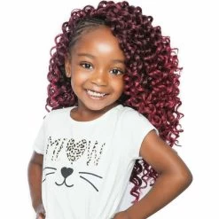 Afri-Naptural Kids Crochet Sassy Curl (KC04) -Wig Care Shop afri naptural crochet hair t1b burg afri naptural kids crochet sassy curl kc04 28810925703254