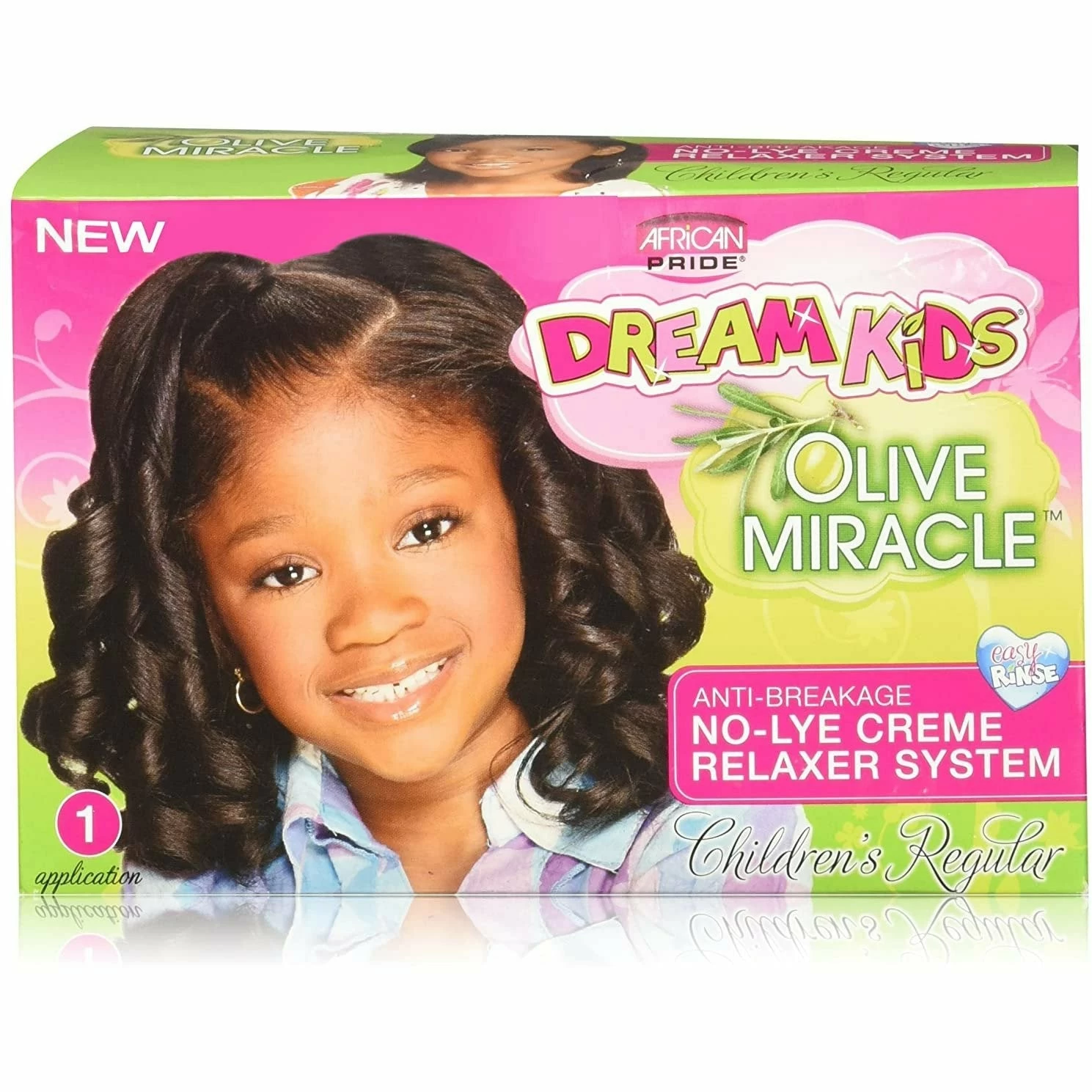 African Pride: Dream Kids Olive Miracle No-Lye Relaxer Regular, Coarse African Pride: Dream Kids Olive Miracle No-Lye Relaxer Regular, Coarse -Wig Care Shop african pride relaxer regular african pride dream kids kids olive miracle anti breakage no lye relaxer regular coarse 15136459882582