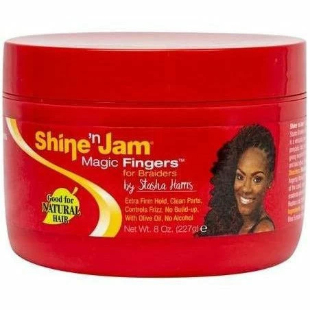 Ampro: Shine 'n Jam 16oz - Magic Fingers Ampro: Shine 'n Jam 16oz - Magic Fingers -Wig Care Shop ampro hair care ampro shine n jam 16oz magic fingers 28835658924118