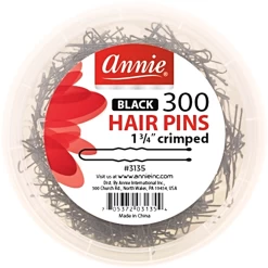 Annie: 300 Ball Tipped Hair Pins Crimped 1 3/4" #3135