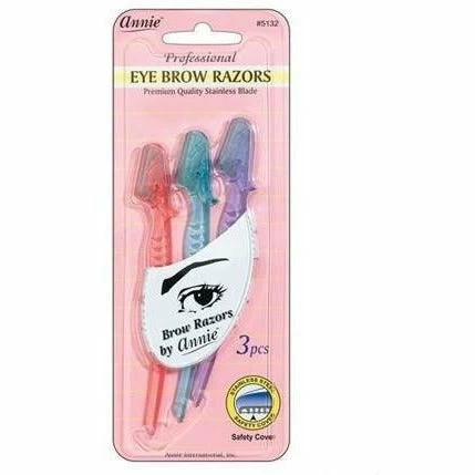 Annie: Eye Brow Razor #5132 Annie: Eye Brow Razor #5132 -Wig Care Shop annie makeup tools annie eye brow razor 5132 515786604560
