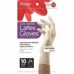 Annie: Latex Gloves (Lightly Powdered) -Wig Care Shop annie salon tools annie latex gloves lightly powdered 28811847172182