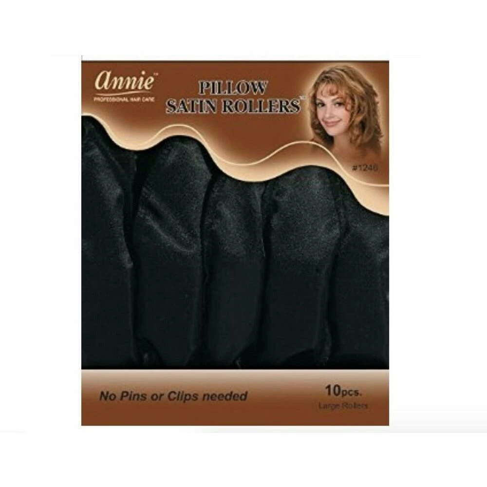 Annie: Pillow Satin Rollers Annie: Pillow Satin Rollers -Wig Care Shop annie salon tools annie pillow satin rollers 16147059638358