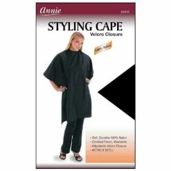 Annie: Styling Cape With Velcro Closure #3915