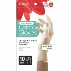 Annie: Latex Gloves (Powder-Free) -Wig Care Shop annie salon tools x large 3848 annie latex gloves powder free 15797911355478