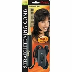 Annie: Straightening Comb - Small Straight Teeth #5533