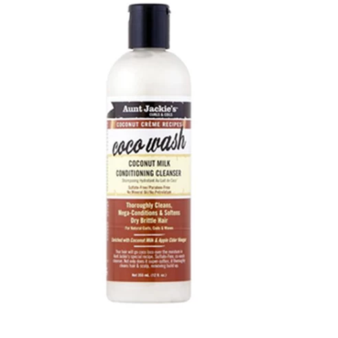 Aunt Jackie's: Coco Wash 8oz Aunt Jackie's: Coco Wash 8oz -Wig Care Shop aunt jackie s hair care aunt jackie s coco wash 8oz 16350030790742