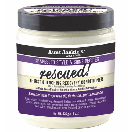 Aunt Jackie's: Thirst Quenched Recovery Conditioner Aunt Jackie's: Thirst Quenched Recovery Conditioner -Wig Care Shop aunt jackie s hair care aunt jackie s thirst quenched recovery conditioner 16202810523734