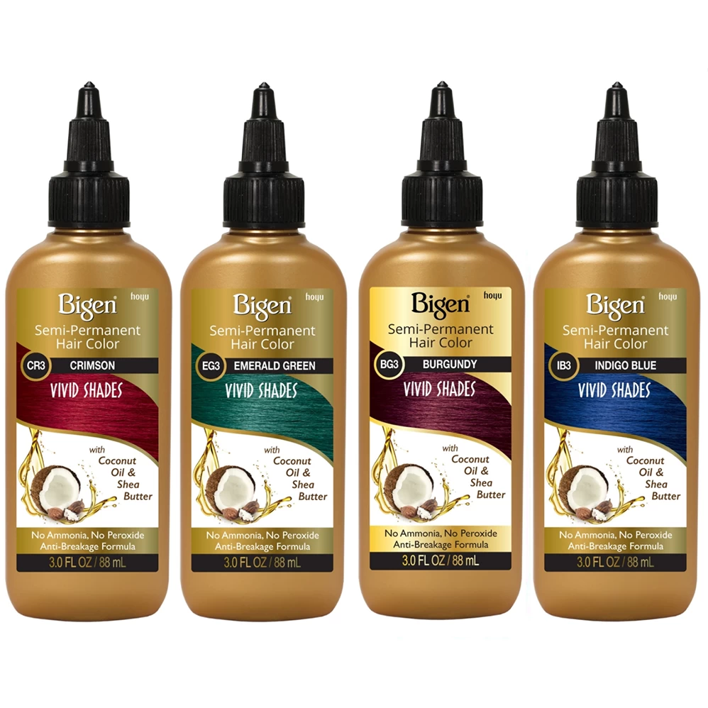 BIGEN: Vivid Shades Semi-Permanent Hair Color BIGEN: Vivid Shades Semi-Permanent Hair Color -Wig Care Shop bigen hair color passion pink pp4 bigen vivid shades semi permanent hair color 868161421328