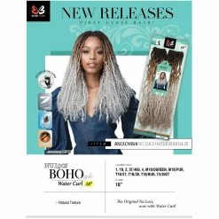 Bobbi Boss: 2X Nu Locs Water Curl Boho 18" 6 Bobbi Boss: 2X Nu Locs Water Curl Boho 18" -Wig Care Shop bobbi boss crochet hair bobbi boss 2x nu locs water curl boho 18 14650979254358