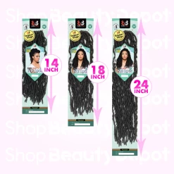 Bobbi Boss: Nu Locs 18" -Wig Care Shop bobbi boss crochet hair bobbi boss nu locs 18 28812800917590
