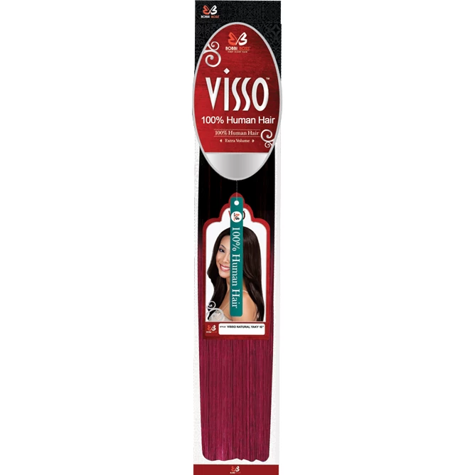 Bobbi Boss: Visso Yaky Special Color 100% Human Hair Bobbi Boss: Visso Yaky Special Color 100% Human Hair -Wig Care Shop bobbi boss weaving hair 10 tt1b eggplant bobbi boss visso yaky special color br 100 human hair 6703238533