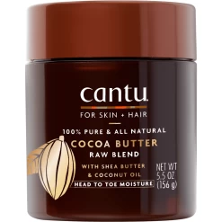 Cantu: Cocoa Butter Raw Blend Head To Toe Moisture 5.5oz