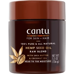 Cantu: Hemp Seed Oil Raw Blend Head To Toe Moisture 5.5oz