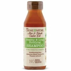Creme Of Nature: Aloe & Black Castor Oil Fortifying Shampoo 12oz