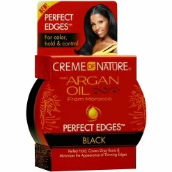 Creme Of Nature: Perfect Edges Black 2.25 OZ