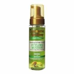 Creme Of Nature: Pure Honey Hair Food Avocado Mousse 7oz