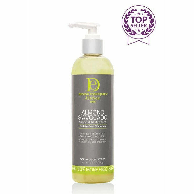 Design Essentials: Almond & Avocado Sulfate-Free Shampoo Design Essentials: Almond & Avocado Sulfate-Free Shampoo -Wig Care Shop design essentials styling product design essentials almond avocado sulfate free shampoo 30157753450582