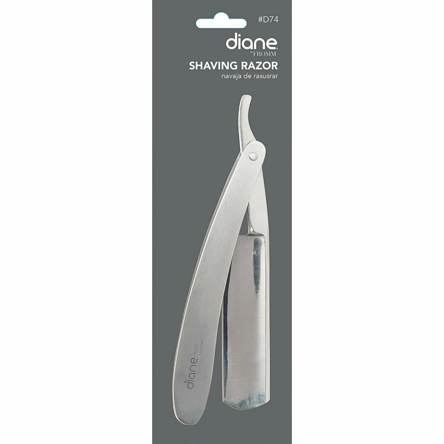 Diane: Professional Straight Razor with Stainless Steel Handle #D74 Diane: Professional Straight Razor With Stainless Steel Handle #D74 -Wig Care Shop diane hair accessories diane professional straight razor with stainless steel handle d74 14697400041558
