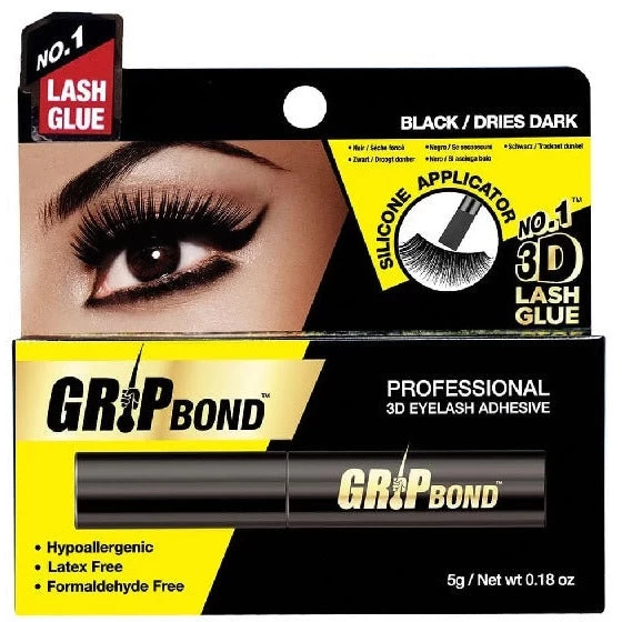 EBIN: Grip Bond Latex-Free Lash Adhesive-Black EBIN: Grip Bond Latex-Free Lash Adhesive-Black -Wig Care Shop ebin new york eyelashes ebin grip bond latex free lash adhesive black 31098966343766