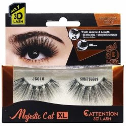 EBIN: Majestic Cat XL 3D Lashes -Wig Care Shop ebin new york eyelashes jc 010 sumptuous ebin majestic cat xl 3d lashes 15610834485334