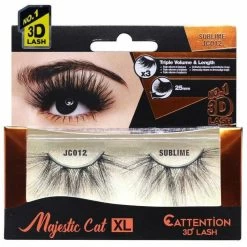 EBIN: Majestic Cat XL 3D Lashes -Wig Care Shop ebin new york eyelashes jc 012 sublime ebin majestic cat xl 3d lashes 15610843201622
