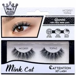 EBIN: Queen Mink Cat 3D Lash 13 EBIN: Queen Mink Cat 3D Lash -Wig Care Shop ebin new york eyelashes mcq 001 topaz ebin queen mink cat 3d lash 14698153312342