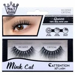 EBIN: Queen Mink Cat 3D Lash 12 EBIN: Queen Mink Cat 3D Lash -Wig Care Shop ebin new york eyelashes mcq 003 crystal ebin queen mink cat 3d lash 14698152591446