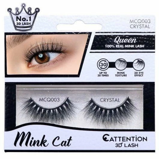 EBIN: Queen Mink Cat 3D Lash EBIN: Queen Mink Cat 3D Lash -Wig Care Shop ebin new york eyelashes mcq 003 crystal ebin queen mink cat 3d lash 14698152591446