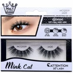 EBIN: Queen Mink Cat 3D Lash 10 EBIN: Queen Mink Cat 3D Lash -Wig Care Shop ebin new york eyelashes mcq 009 jade ebin queen mink cat 3d lash 14698146070614