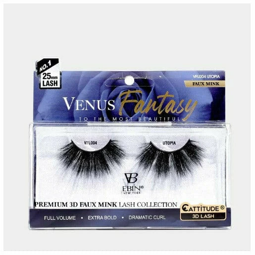 EBIN: Venus Fantasy 3D Faux Mink Lashes EBIN: Venus Fantasy 3D Faux Mink Lashes -Wig Care Shop ebin new york eyelashes vfl004 utopia ebin venus fantasy 3d lashes 30307813851222
