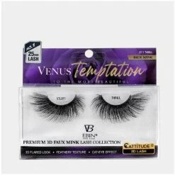 EBIN: Venus Temptation 3D Faux Mink Lashes -Wig Care Shop ebin new york eyelashes vtl011 thrill ebin venus temptation 3d lashes 30311962411094
