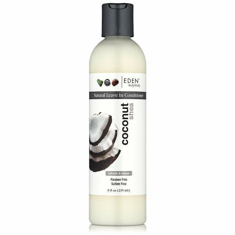 EDEN Bodyworks: Coconut Shea Leave-In Conditioner 8oz EDEN Bodyworks: Coconut Shea Leave-In Conditioner 8oz -Wig Care Shop eden bodyworks haircare eden bodyworks coconut shea leave in conditioner 8oz 556653936656