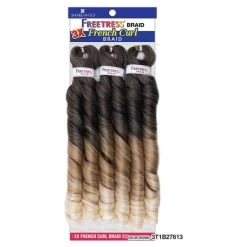 FreeTress: 3X FRENCH CURL BRAID 22" -Wig Care Shop freetress braid freetress 3x french curl braid 22 31641278513238
