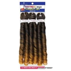 FreeTress: 3X FRENCH CURL BRAID 22" -Wig Care Shop freetress braid freetress 3x french curl braid 22 31641278873686